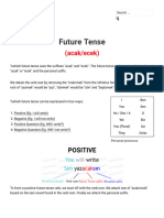 Future Tense in Turkish - Turkish Basics