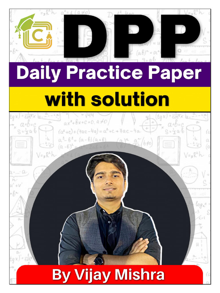 Banking maths dpp constant guide3 pdf equations mathematical objects