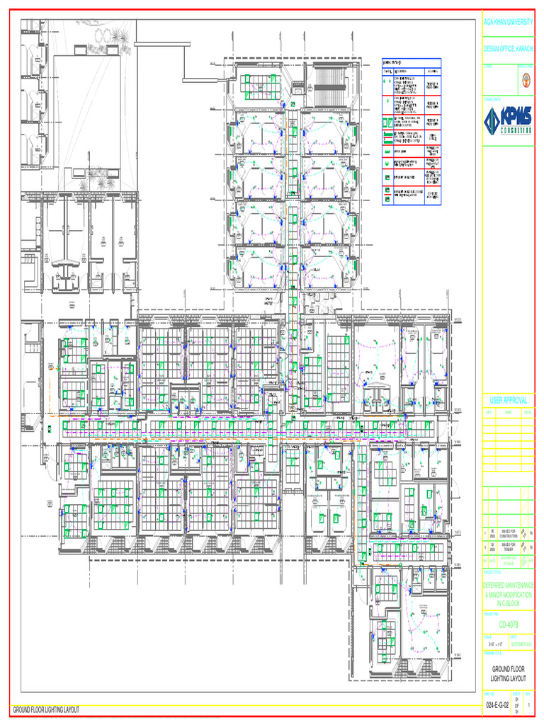 E-024-E-G-02 Ground Floor Lighting Layout | PDF