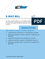 Chapter -12 E-way Bill