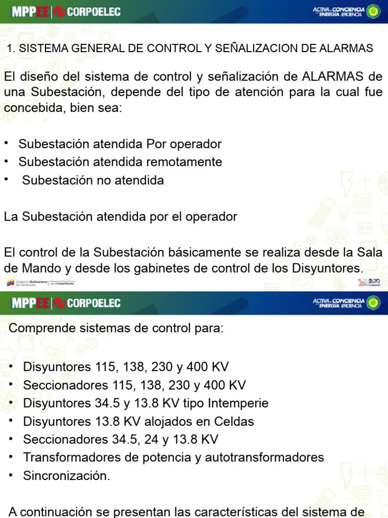 Sistema General de Control y Señalizacion de Alarmas | PDF | Relé ...
