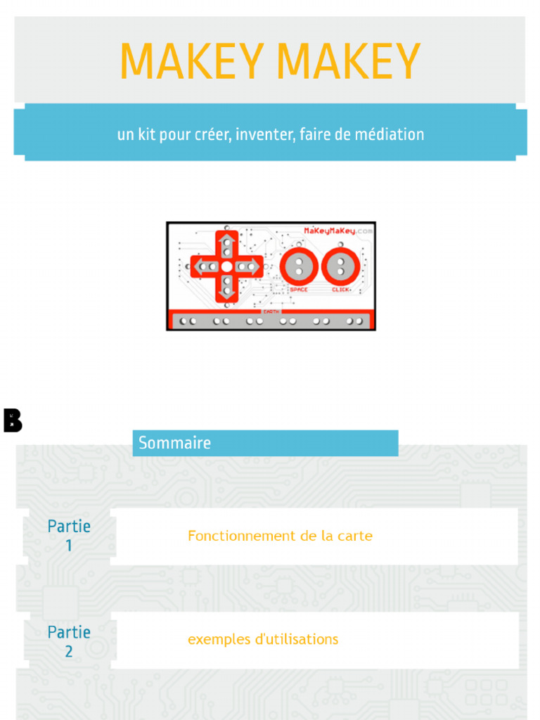 Activités ludiques avec Makey Makey | PDF | USB | Pâtes