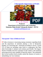 Nutritional Therapeutic Valueof Fruits