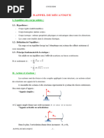 Types d'appuis en RDM expliqués | PDF