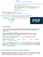 Chapter 19: The Kinetic Theory of Gases