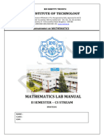 II Sem MathDept Manual - Students (CS)