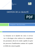 Gestion Qualité -Généralités et Définitions-