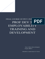 FINAL COURSE OUTPUT PROFDEV