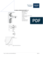 GROHE Specification Sheet 32851000
