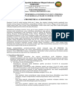 Surat Rekomendasi Pemeriksaan Spirometri & Audiometri by PERDOKI