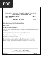ZIMSEC O Level Combined Science Past Exam Paper 2 Set 2 | PDF ...