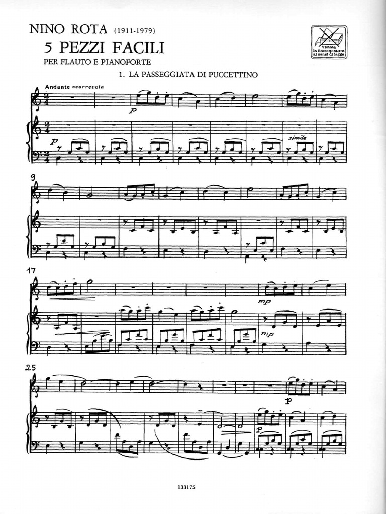 8 Pezzi Facili Per Chitarra - Noten Bei  Kaufen