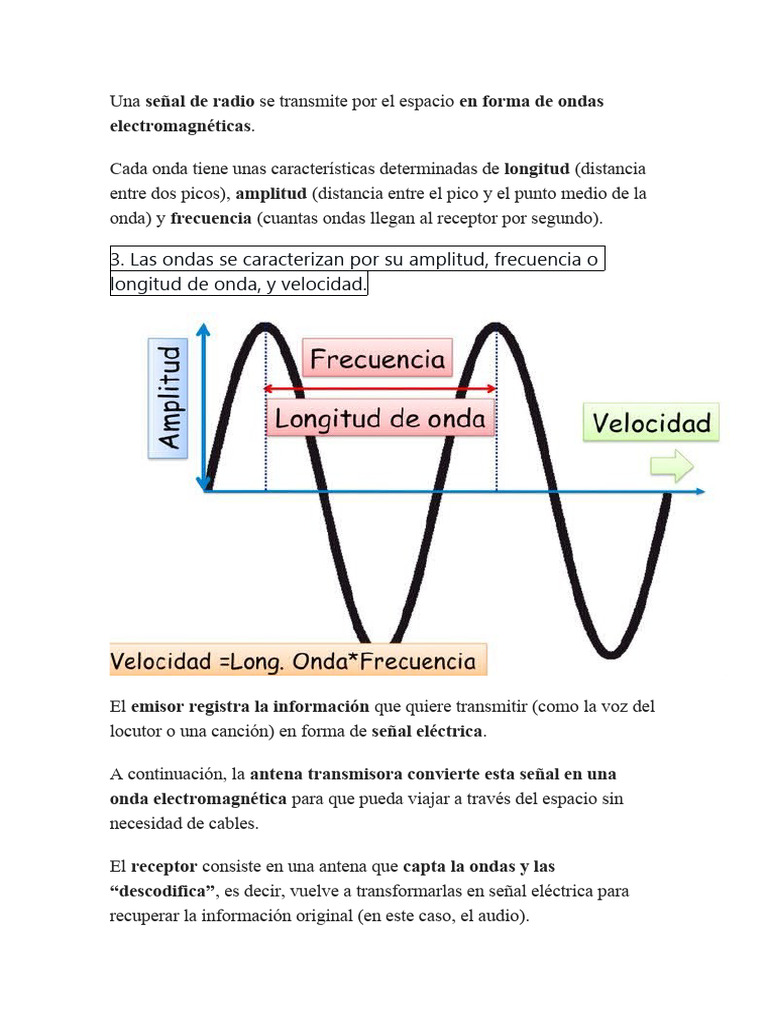Transmisión de Radio: AM y FM Descritas | PDF | Radio | Modulación