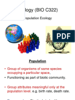 Lecture Slides of Population Ecology 1