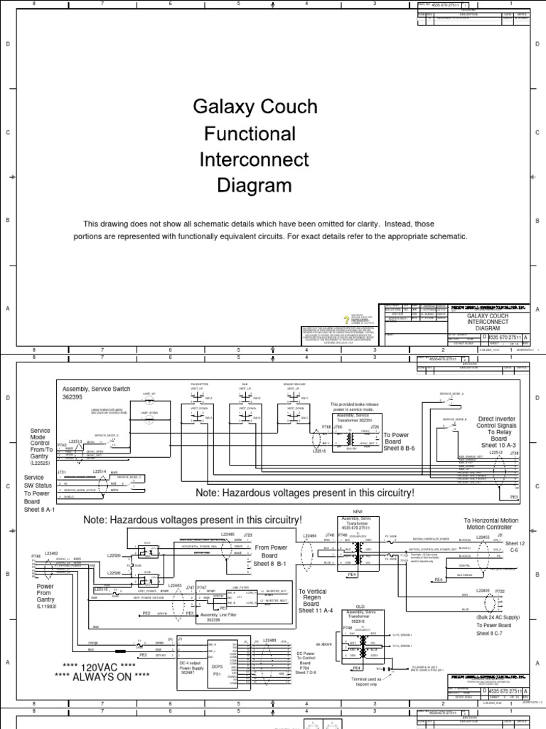 Philips Medical System Interconnect Diagram | PDF | Electrical ...