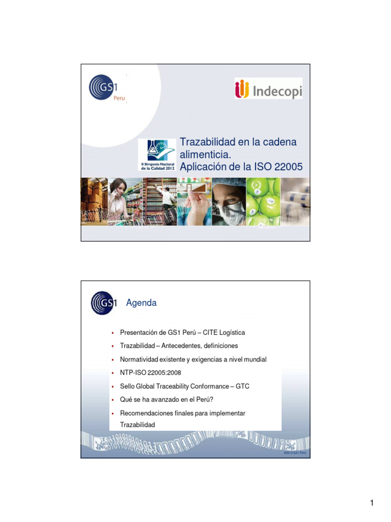 Trazabilidad Alimentaria: ISO 22005 | PDF | Alimentos | Diseño