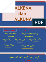 Alkena, Alkuna, Aromatis