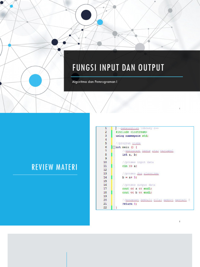 7 Proses Input Output | PDF