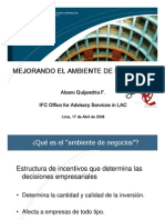 6 - Presentacion Alvaro Quijandria de IFC, Abril 2008