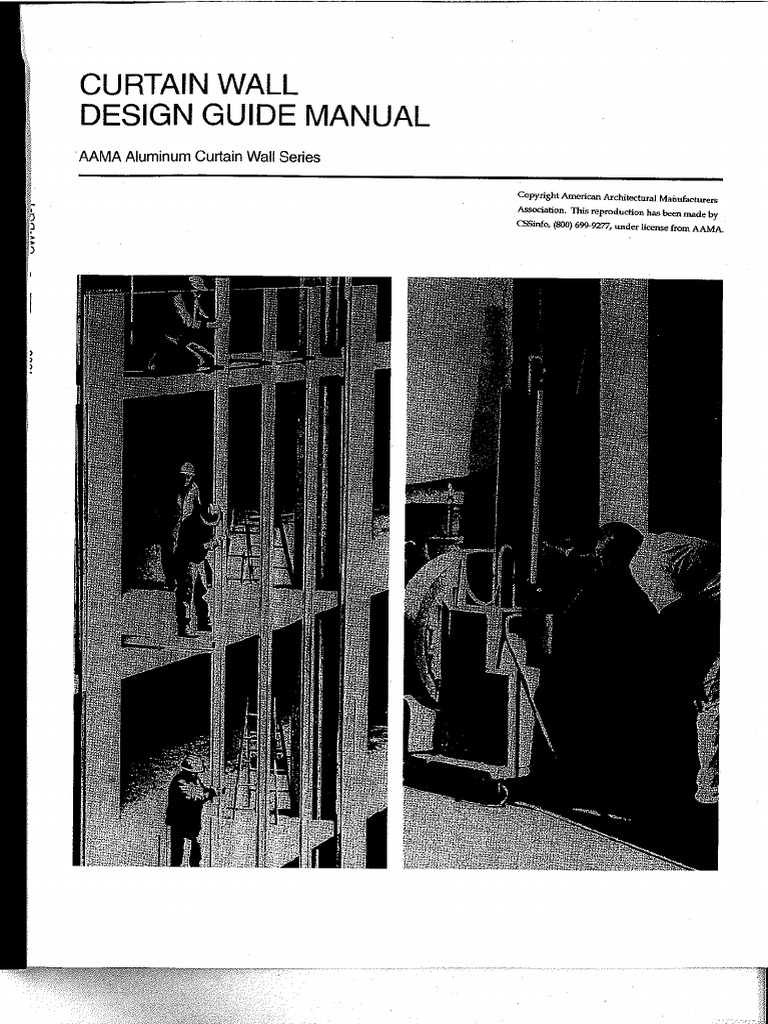 Aama curtain wall design guide manual aluminium curtain wall series pdf