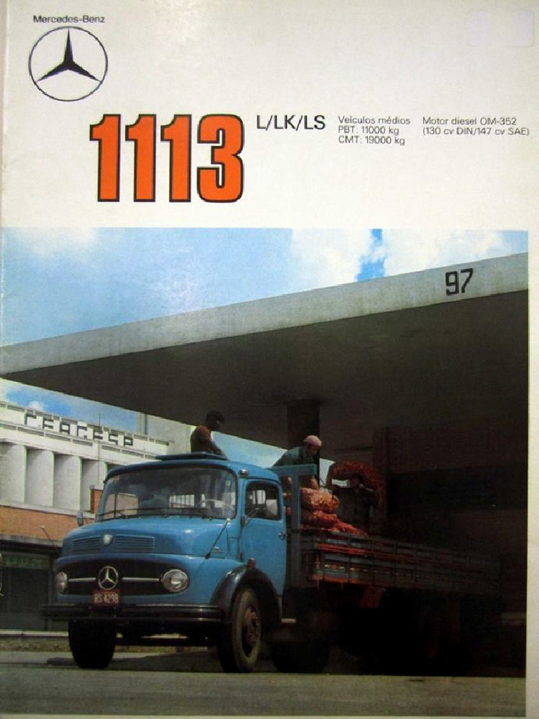 Ficha Técnica Mercedes Benz L1113 | PDF
