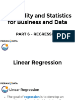 Probability and Statistics Part 6 Regression