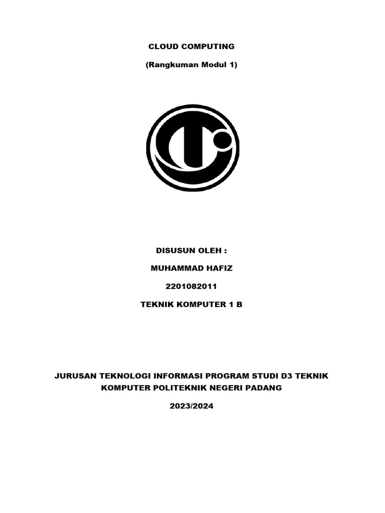 Panduan Dasar Cloud Computing AWS | PDF | Komputer | Teknologi & Rekayasa