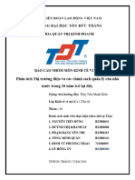 Nhóm 6. (ca1, sáng t6) Phân tích thị trường điện và các chính sách nhà nước về điện trong 10 năm qua.