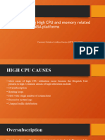 Troubleshooting High CPU and Memory Related Issues-Final