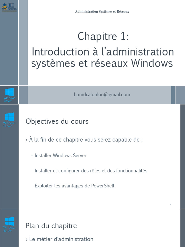 Introduction à Windows Server 2019 | PDF | Serveur (Informatique ...