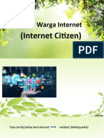 3.4  INTERNET CITIZEN