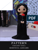 Pattern Morticia Addams