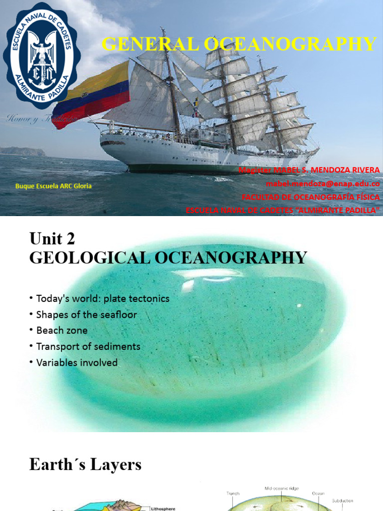 Geological Oceanography Overview | PDF | Plate Tectonics | Seismology