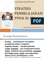 Strategi Pembelajaran PPKN Di SD