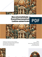 Decolonialidade e Constituicionalsmo Latino Americano