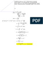 3 Compute The Antiderivative of A Function Using Substitution Rule Polynomial