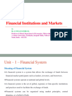 Financial Intitutions and Markets