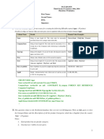 1516 Exam SQL February SOLUTION