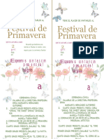 Invitación Festival