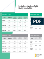 Retiree Rates Tier 2