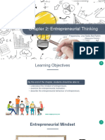 Chapter 2 Entrepreneurial Thinking