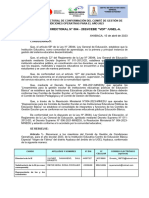 RESOLUCIÓN DIRECTORAL DE CONFORMACIÓN DEL COMITÉ DE GESTIÓN DE CONDICIONES OPERATIVAS PARA EL AÑO 2023