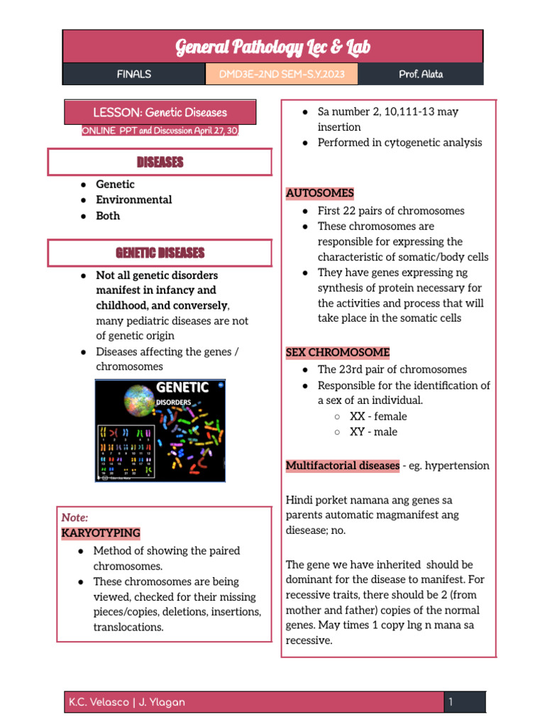 Genpath m6 genetic diseases 1 pdf genetic disorder point mutation