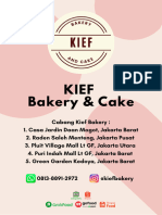 Price List Kief Bakery New