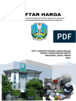 Tarif Harga 2024 Berdasarkan Perda No. 8 Tahun 2023