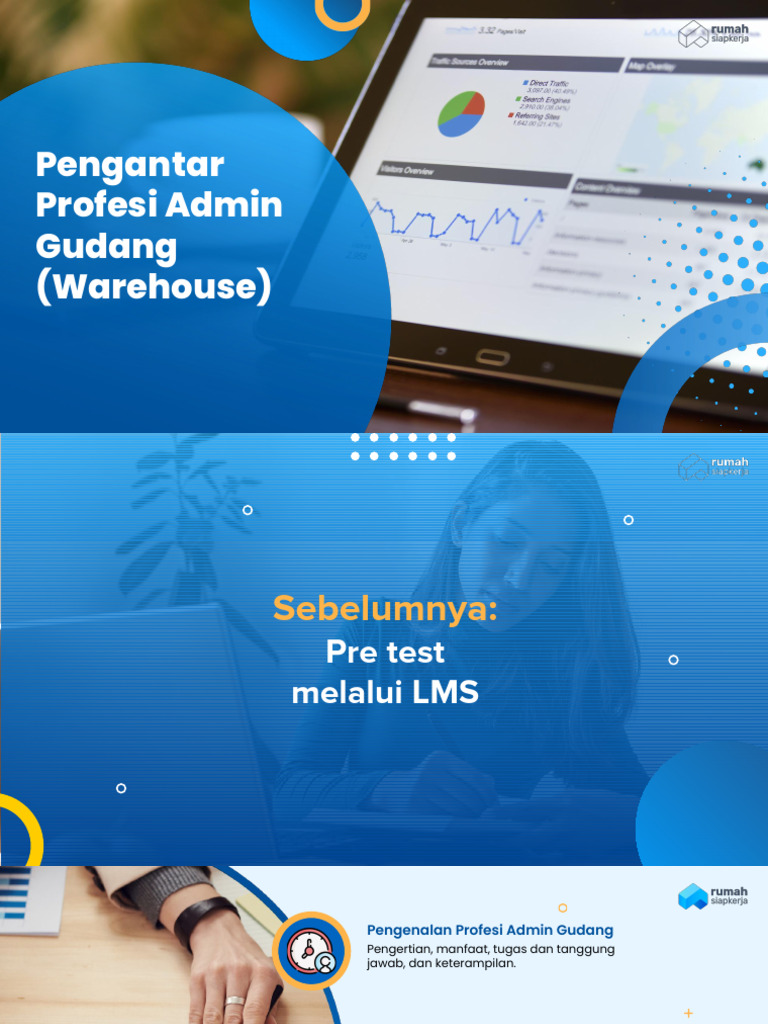 Sesi+1-+Pengenalan+Profesi+Admin+Gudang PPTX+ | PDF