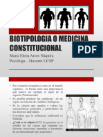 Biotipologias o Medicina Constitucional