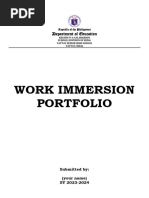 Work Immersion Portfolio 1