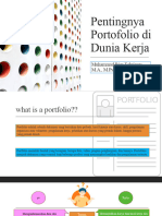 Pentingnya Portofolio Di Dunia Kerja