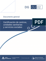 Documento General Certificación Centros Unidades y Servicios